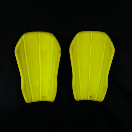 Protège tibia kipsta - Noir/Jaune