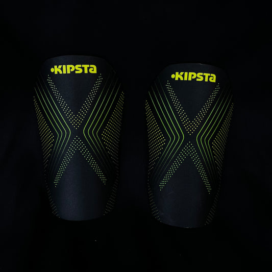 Protège tibia kipsta - Noir/Jaune